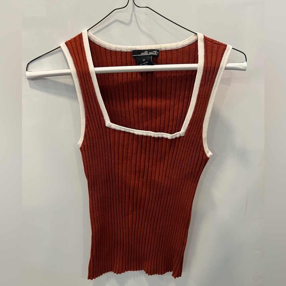 Square Neck Sleeveless Top
